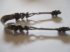 Sugar Tongs Rose 800 Silver 