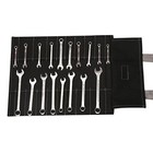 Storage Organizer Wrench Tool Pouch 20 Roll Up Pocket Mechanics Garage Work Wrap