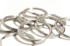 Wholesale Lot 5000 Key Rings Split Rings Keychain 28mm 1-1 8  D Free Shipping