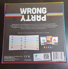 Wrong Party New   Sealed Card Board Game By Unstable Games