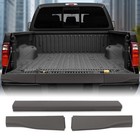 3pcs Flex Step Tailgate Molding Trim Compatible With 2011-2016 Ford F250 F350