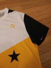 Puma Men s Black White Yellow Soccer Jersey Nwot Size Xxl