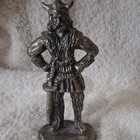 Vntg 1981 83 Selandia Norway Pewter Rolf olaf Viking Warrior Figurine Set  