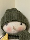 9  Handmade Primitive Winter christmas Snowman With Star