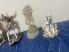 Vintage Lot Of 7 Fairy   Cherub Figurines With Unicorn horse Themes