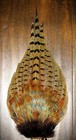 Pheasant Tail Native American Smudge Feather Fan  Antler