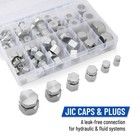 144 Jic Orfs Cap And Plug Kit Master Industrial Hydraulic Hose Tube Pipe Fitting