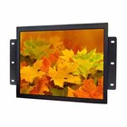 12 1in 1024x768 Capacitive Touch Lcd Monitor Metal Case Black Industiral Monitor