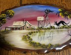 Australian Wood Plaque - Aboriginal Art Certified Authentic