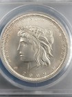 2009-d Moonlight Mint Open House Dollar Token Overstruck On Usa 1976 Ike Dollar