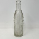 Vintage 1940s Orange Crush 6 Oz Clear Ribbed Embossed Soda Bottle July 20  1920