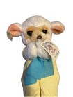 Applause Vtg Little Lambsy Dozy  Plush Orig  Tags Rattle Works 1989 Rare Find