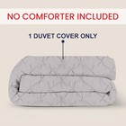 Kotton Culture 1 Pc Queen full Size Pinch Pleated - Pintuck Duvet Cover Only-