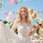 Crystal Rhinestone Tiara Crown Headband For Women Wedding Bridal Shower Party