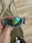 Kids Nerf Sunglasses Blue Translucent With Mirrored Lens