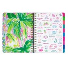 Lilly Pulitzer Agenda Planner  Notebook   Stickers   Large - Indigo Gypsea