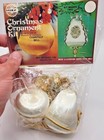 Walco Chantilly Bell Satin Sequin Bead Vtg Christmas Ornament Kit Makes 2  Nos