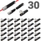 30pcs Single Wire Plug In Connector With Locking Buckle  Flame