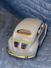 Vintage 7-3 4  Long Tn Japan Tin Friction Oval Window Volkswagen Vw Beetle