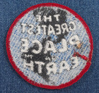 Nos 70s Vintage Original Circus World The Greatest Place On Earth 3  Patch Retro