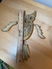 Wooden Owl Wood Hanging Wall Art Decoration Sculpture Figure
