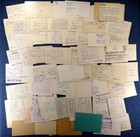 Ussr Qsl Card Lot  60 Cards  Vintage Amateur Ham Radio Soviet Russia Cccp To Usa