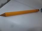 Vintage Large Wooden Pencil Store Display Venus   21 l Writes Rubber Tip Eraser