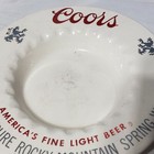 Coors Beer Ceramic Ashtray Beer Advertisement Vintage Ceramic Ashtray