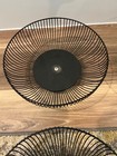  4  Basket Display Wire Floor Tier Rack Dump Bin Retail