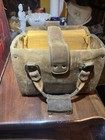 Vintage Japanese Hinomoto No  48 Photographer Ranchero Leather Suede Camera Case