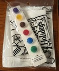 Vintage 1999 Dimensions Fabric Art Silk Painting Kit 22  Snowman Banner