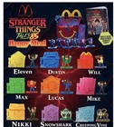 Mcdonald s Stranger Things Happy Meal Toy  Complete Set Of 10 Toys  New 