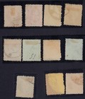 Romania 1879 66-72   4 Color Shades