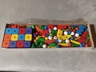 Vtg  Playskool Landscape Peg Set 245 Wooden Building Toy With Box   Instructions