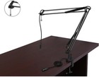 Auray Bae-2x Two-section Broadcast Mic Arm W xlr Cable  360    Clamp desk Mount