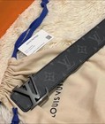 Louis Vuitton Men s Black Buckle Size 105cm  36-38 