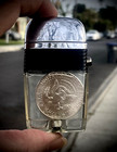 Scripto  Vu-lighter  1964  Silver Kennedy Half Dollar Very Rare Year   