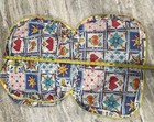 Baggu Large Packing Cubes Set Of 2 Tile Print   Navy Stripe Travel Organizers