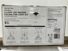Hampton Bay 91384 3-light Oil Rubbed Bronze Ceiling Fan Shades Led Light Kit