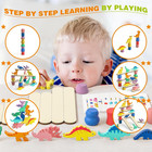Montessori Dinosaur Toys For 1 2 3 4 Year Old Toddlers  Preschool Education Toys