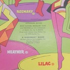 Vintage Mattel Rock Flowers Paper Dolls Book Whitman Ideal Original 1972  uncut 