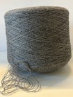 Cone Spool 2 28 Peru Lace Alpaca Wool Yarn W acrylic 2lb 3oz 1000gr 7010 Grey E