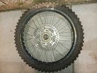 2004 Kawasaki 04-07 Kx250f Excel Front Wheel Rim Hub Spokes Tire Good