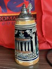 Vintage German Ceramic Lidded Beer Stein Berlin  Free Shipping