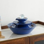 Feng Shui Water Fountain With Rockery Lucky Wealth Decor For Home Office
