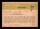 1961 Fleer  147 Lionel Taylor Rc Ex  X3485935