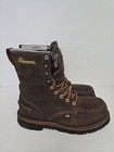 Thorogood Men s 8  steel Toe Wp 804-3898  made In Usa  Moc Toe Work Boot 9 5 2e