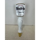 Modelo Especial Beer Tap Handle White Gold Ceramic Tri Edge New Defect
