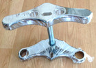 12   Over F Kodlin Front End Chrome Triple Tree Fork Legs 1984-99 Harley Chopper
