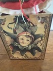 Vintage Jester Jack-in-the-box By Faith Wick Enesco Limited Ed 1984    memory   